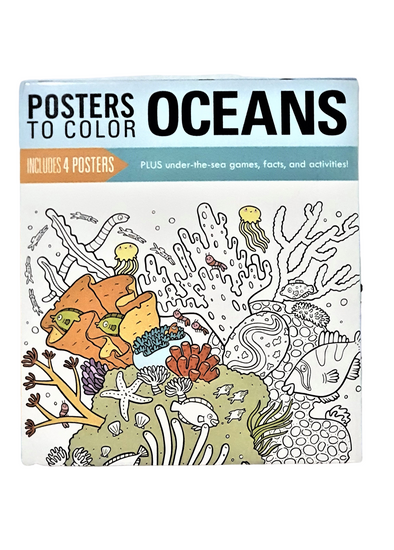 Posters to Colour: Oceans