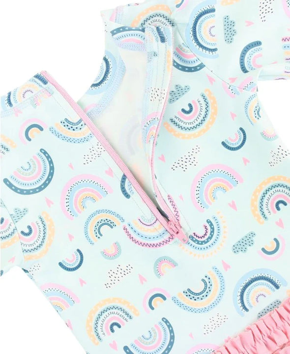 NEW! Long Sleeve One Piece - Chasing Rainbows