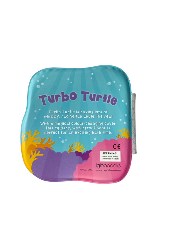 Bath Book - Turbo Turtle