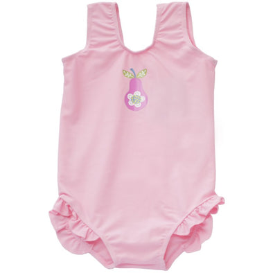 Sleeveless One Piece - Pink Pear (Only Size 4-6y left)