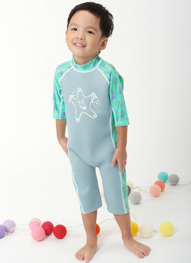 Baby 3mm Neoprene Thermal Swimwear, Babies & Kids, Bathing & Changing,  Other Baby Bathing & Changing Needs on Carousell