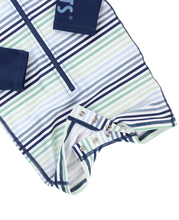 NEW! One-Piece Swimsuit - Coastal Stripes