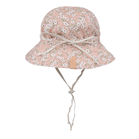 Linen Reversible Sun Hat - Heather/Flax Heritage Wanderer