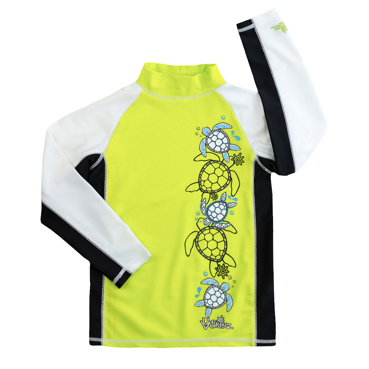 Turtle Rash Guard Long Sleeve Rash Guard Set - Sea Turtle – Baby BeachBums