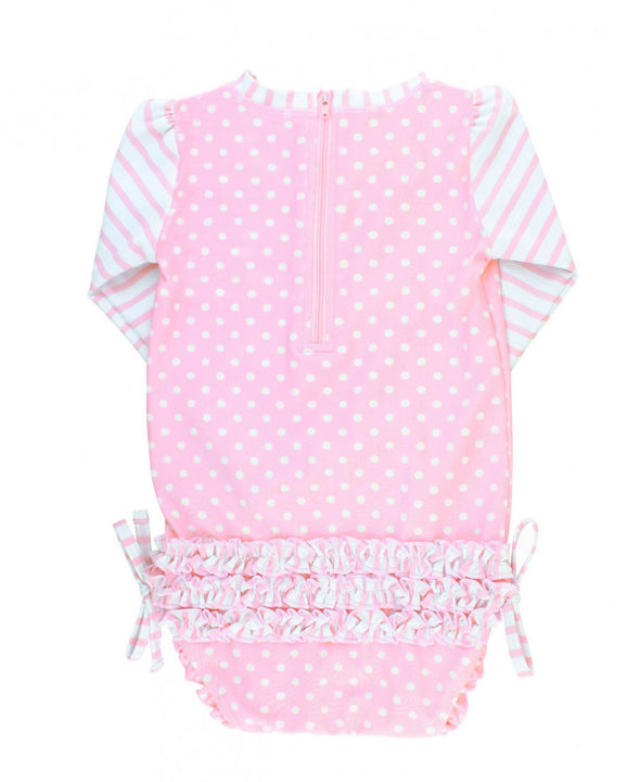 Long Sleeve One-Piece - Sweet Pink (Only Size 2T left)