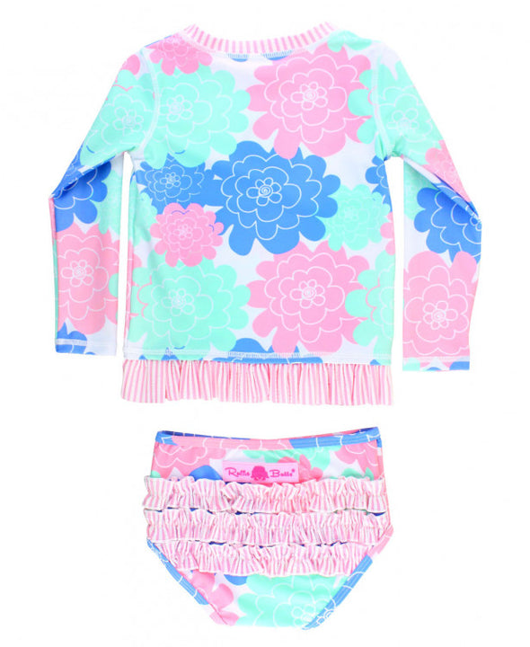 Long-Sleeved Two-Piece - Petals